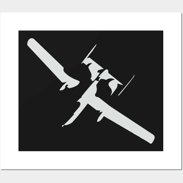 A10 Warthog Silhouette Wall Art by Wykd_Life